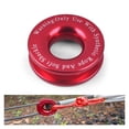 thumbnail image 3 of 41000lbs Winch Rope Synthetic Soft Shackle+Recovery Ring Set Rugged Shackles With Protective Sleeve For Truck Vehicle Recovery ,Durable & Safe, 3 of 7