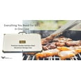 thumbnail image 5 of G & F 20-Piece Stainless-Steel BBQ Tool Kit, Heavy Duty, Portable, Dishwasher Safe, Aluminium Case, 5 of 20