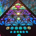 thumbnail image 4 of Lámpara de pie LED grande LANNMXG luz de estrella bohemia decorativa, 4 of 5