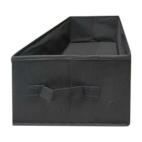 Foldable Fabric Storage Bins with Handles Rectangular Organizer Baskets for Shelves Drawer Closet Organization Collapsible Storage Boxes for Wardrobe Bedroom Home Organizing Solutions