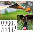 thumbnail image 2 of Expandable Rubber Tension Hooks 25pcs for Tarps, Tents, Awnings, Nets, 2 of 5