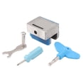 thumbnail image 1 of C14 Window Opening Control Device Stainless Steel Window Opening Stopper Portable Window Stopper Safety Lock for Home School Office, 1 of 8
