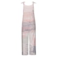 thumbnail image 4 of Birdeem Women Ladies Printed Summer Sleeveless Backless Loose Long Playsuits Rompers Jumpsuit, 4 of 11