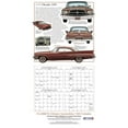 thumbnail image 3 of 2021 Classics Ultimate Automobiles 16-Month Monthly Wall Calendar, Cars Vehicles, 12"x12", 3 of 7