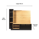 thumbnail image 4 of Mesa TV Panel Centro Entretenimiento Modular Moderno the shop 7898456946262, 4 of 7