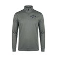 thumbnail image 5 of Texas San Antonio Roadrunners Reebok Mens Dark Gray Textured Qtr Zip Pullover, 5 of 5