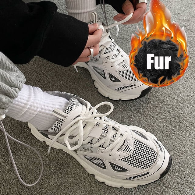 Zapatos para hombres y mujeres, zapatillas de lujo blancas gruesas, zapatos casuales para correr para mujeres, calzado ligero de moda para hombres, calzado deportivo para Fitness Tan Jianjun unisex
