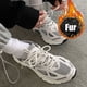 thumbnail image 1 of Zapatos para hombres y mujeres, zapatillas de lujo blancas gruesas, zapatos casuales para correr para mujeres, calzado ligero de moda para hombres, calzado deportivo para Fitness Tan Jianjun unisex, 1 of 2