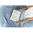 thumbnail image 7 of CGK Linens 3-Piece Ultra Soft & Comfy Hotel Luxury Sheet Set - Twin XL Size Cooling Bed Sheet Fits 8"-16" Mattresses, Light Blue, 7 of 7