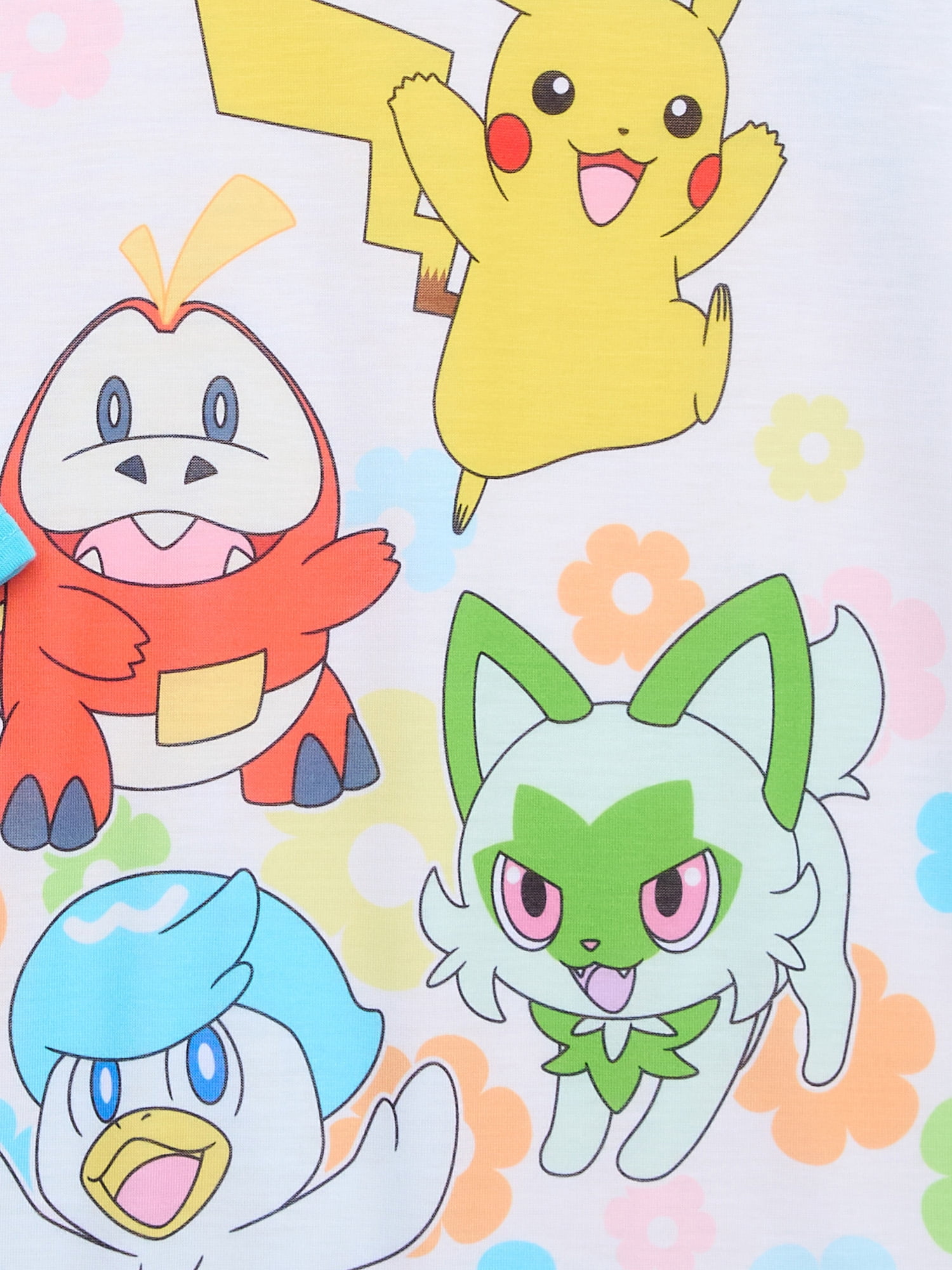 Pokemon Girls Sleep Gown with Long Sleeves, Sizes 4-12