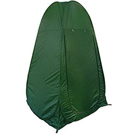 Portable Pop Up Tent Camping Beach Toilet Shower Changing Room Outdoor Bag Green
