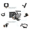 thumbnail image 4 of Cage Andoer C500 Aluminum Alloy Camera Camcorder Video Cage Rig Kit Film Making System w/ Matte Box + Follow Focus + Handle + 15mm Rod for  GH4 Replacement for, 4 of 6