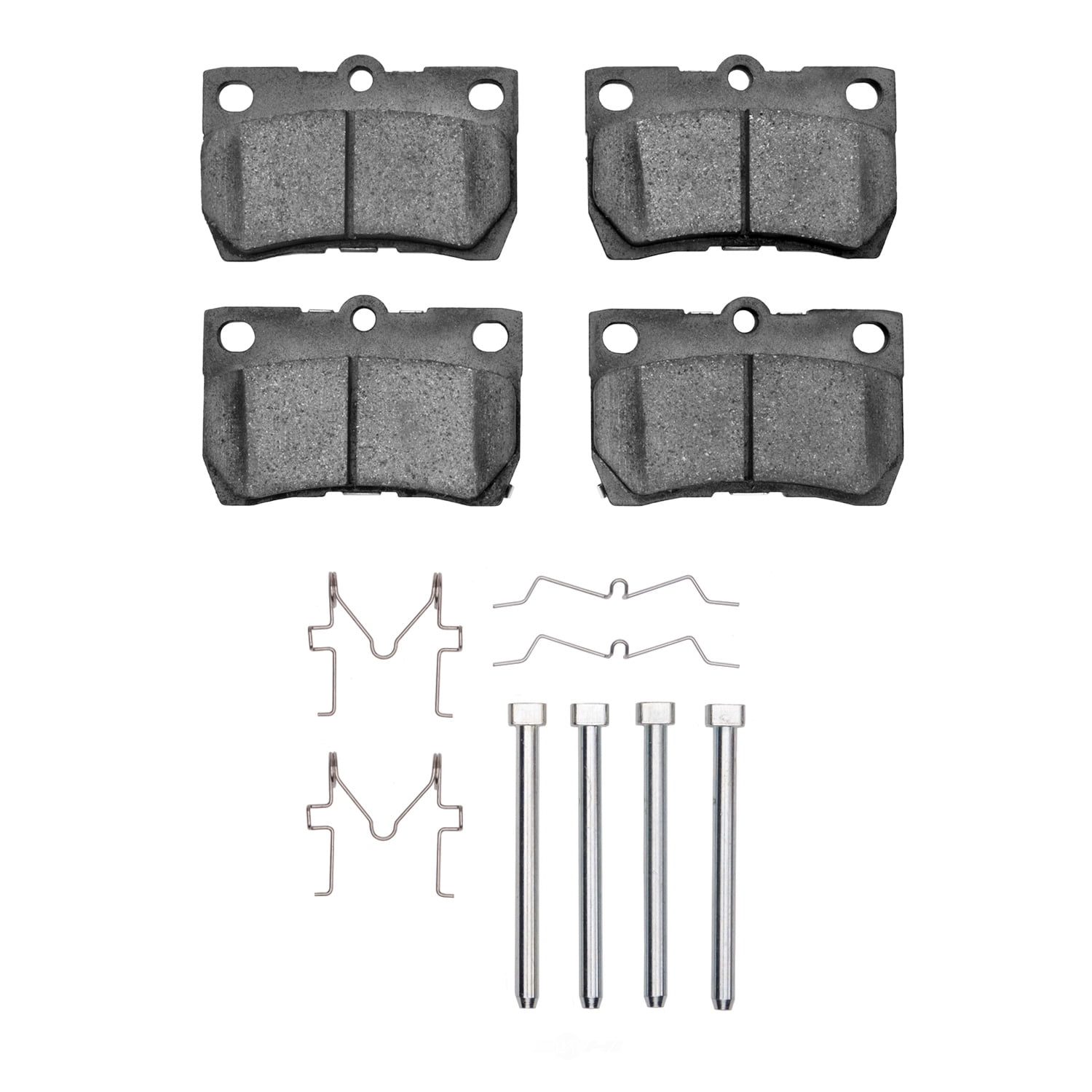Dynamic Friction Company 1551-1113-02 DFC 5000 Advanced Brake Pads - Ceramic and Hardware Kit - OE