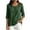 Army Green, variant on Vivianyo HD Women's Round Neck 3/4 Sleeve Blouse, Casual Woven Top for Women Everyday Wear, Women's Army Green, Sizes S-2XL