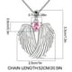 thumbnail image 3 of Collares y colgantes: Collar de alas, colgante de alas de ángel para mujer, cadena de alas de ángel., 3 of 6