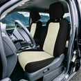 thumbnail image 6 of For 2022-2024 Nissan Frontier FH Group Custom Fit Neoprene Car Seat Covers Wateropoof - Beige Full Set, 6 of 10