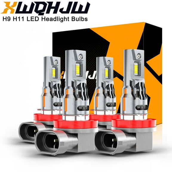 For Nissan Rogue Sentra 2014-2024 H9 H11 LED XWQHJW Headlights High Low Beam 4X