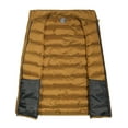 thumbnail image 3 of Little Donkey Andy Men's Lightweight Warm Puffer Vest Thermal Golf Sleeveless Jacket for Outdoor Hiking Travel Casual Mustard Gold 2XL, 3 of 7