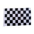 thumbnail image 1 of Drapeau à Damier Noir et Blanc - 96x64 cm - Drapeau à Damier - Course Automobile, 1 of 3