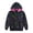 2# Navy blue, variant on NLVRBC Toddler Girls Zip Up Ladybug Hoodies Kids All-Over Print Jacket With Hood 4T