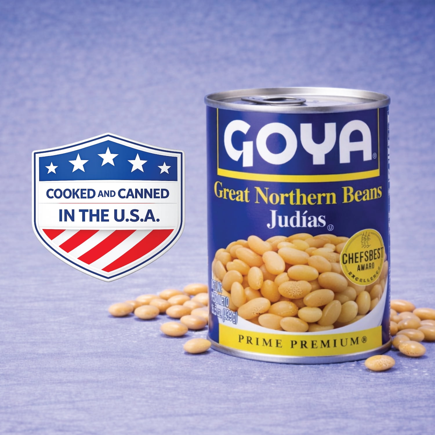 (7 pack) Goya Goya Great Northern Beans, 15.5 oz
