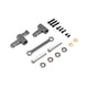 thumbnail image 5 of Kit de dirección para coche RC sin escobillas 1:14, accesorios de actualización para coche RC, resistente al óxido Gris, 5 of 9