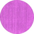 thumbnail image 1 of Ahgly Company Indoor Round Oriental Pink Industrial Area Rugs, 4' Round, 1 of 4