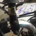 thumbnail image 5 of KaTur Black 10mm Pair Moto Motorcycle Autocycle Autobike Scooter Bike Handlebar Rearview Mirror Mount Adapter Holder, 5 of 5