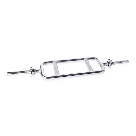 CAP Barbell Standard Chrome Tricep Bar with Threaded Ends