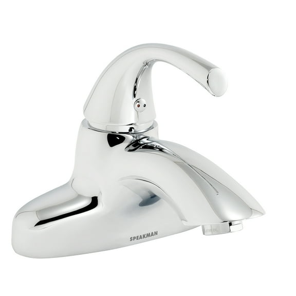 Speakman Echo Single Lever Bathroom Faucet, Polished Chrome (Drain Not Included)