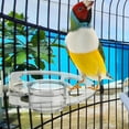 thumbnail image 6 of TOOYFUL Bird Perch Flat Bird Perch Lovebird Hanging Feeder Bowl Bird Cage Platform Cage Accessories Canary Pet Accessories Cage Perch, 6 of 9