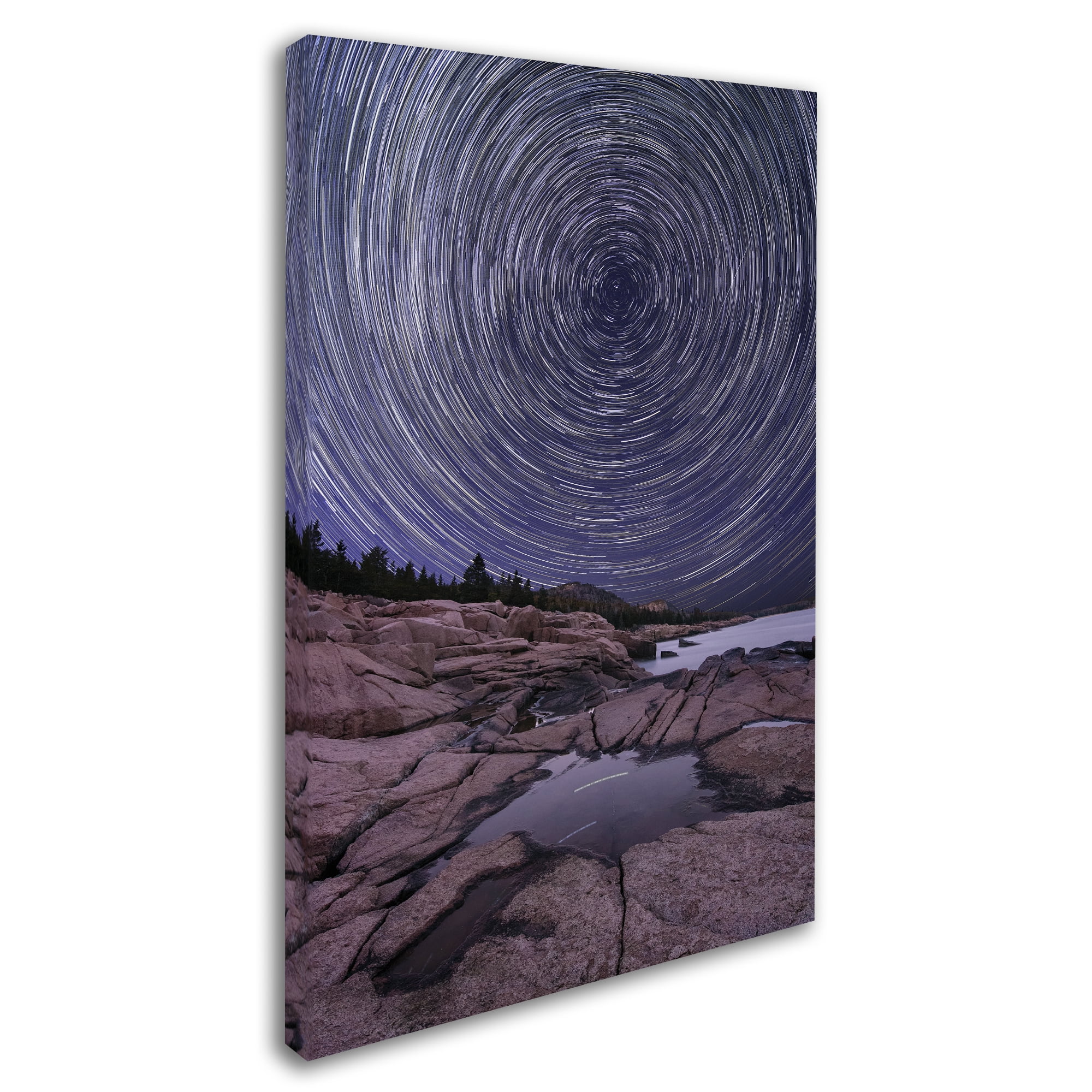 Trademark Fine Art "Celestial Bullseye" Canvas Art by Michael Blanchette Photography