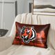thumbnail image 3 of Funda de almohada de satén de los Bengals, 20 x 30 pulgadas, funda de almohada para dormitorio de estudiantes, funda de almohada para sofá, funda de almohada rectangular, 3 of 8