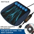 thumbnail image 2 of Summer Savings Clearance 2025! Ruroz Cooling Seat Cushion with Fans,Cooling Seat Covers for Car,Quick Cooling & 3 Speed Adjustable,Cooling Car Seat Cushion for Cars Home Office,Gifts for Women Men, 2 of 9