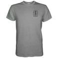 thumbnail image 2 of Hoist The Black Flag Skull & Bones Men's T-Shirt Xl / Gray, 2 of 4