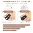 thumbnail image 3 of Toe Splint, Toe Corrector Brace, Toe Straightener For Hammer Toe, Crooked Toe, Mallet Toe, Bent Toe, Claw Toe, Toe Wrap To Align And Support Broken To, 3 of 4