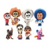 8pcs/set Movie Pixars COCO Cute Character Figure Model Toys