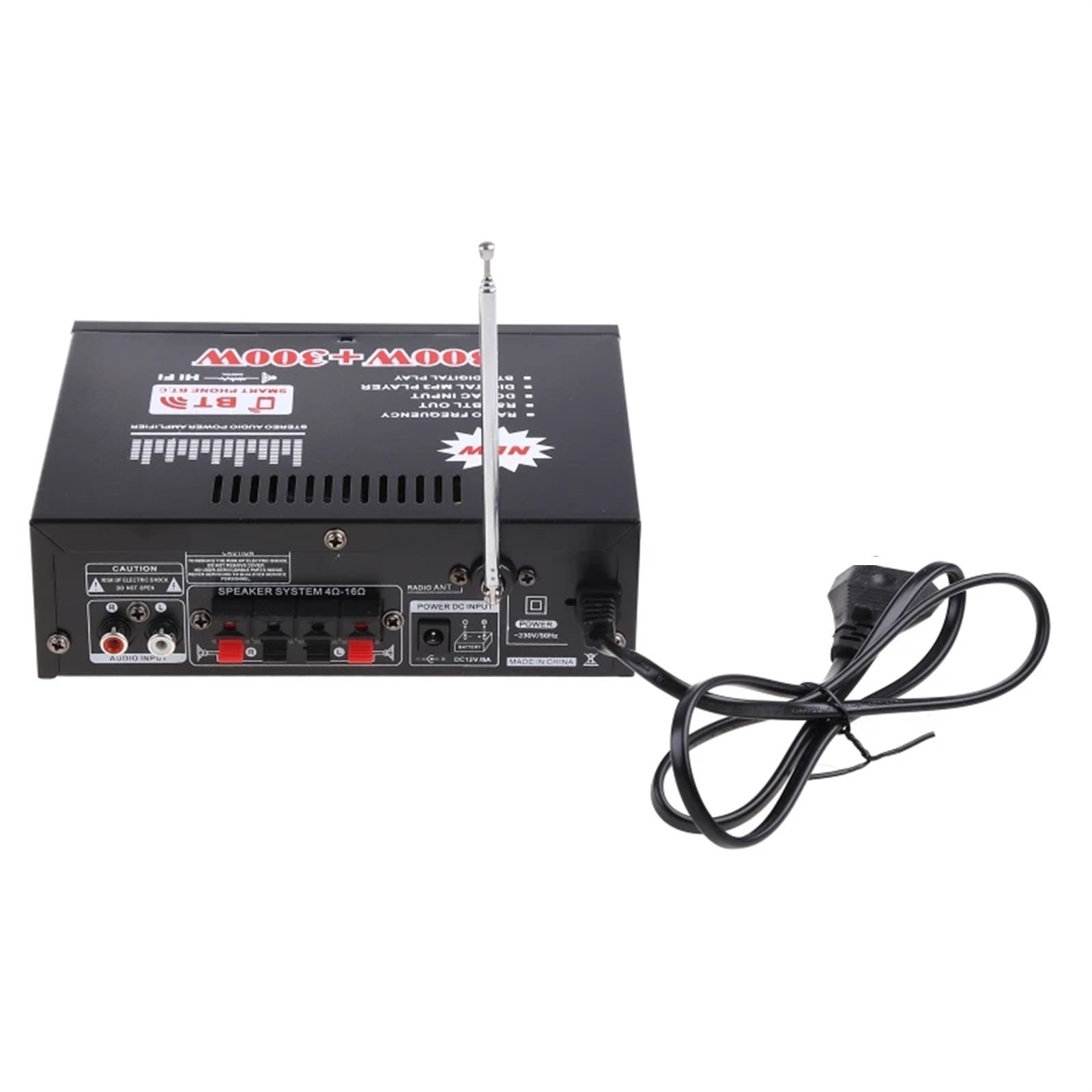 Stereo Hifi Car Home Subwoofer Car Car Amplifier Amp Sound Speaker Edr Led Design Amplifiers 600w ,Bass Treble Control