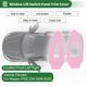 thumbnail image 2 of Cubierta del panel de interruptores de elevación de ventanas Unique Bargains para Nissan 370Z Z34 2009‑2020 Frontal Izquierdo Derecho Etiqueta de botón de control de ventana del automóvil Rosa, 2 of 6