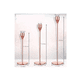 thumbnail image 2 of Set De 3 Candelabros De Metal Rosa Golden Para Velas, 2 of 3