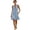 Light Blue, variant on Halter Mini Dress for Women Sleeveless Flowy Beach Sundress (Brick Red S)