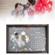 thumbnail image 3 of Marco De Fotos Personalizado Ligero Con Luz Nocturna Y Placa Acrílica Marco De Fotos Para «Mi Día Perdido». Novia Pareja San Valentín Aniversario, 3 of 6