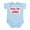 Sky Blue, variant on - Obey The Lamb Infant Bodysuit - Baby Light Bodysuit, Size Newborn - 24 Months