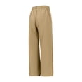 thumbnail image 6 of Mgmyaa Men's Flat Front Sports Pants With Drawstring Elastic Waist Stretchable Adjustable Straight Leg Full Length Soft Lightweight For Jogging, 6 of 8