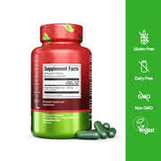 ORZAX Vegan Korean Panax Ginseng Capsules with 30% Ginsenosides for Performance & Energy Supplements for Women and Men - Red Ginseng for Enhanced Focus (120 Veg Capsules)