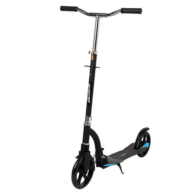het kan Hectare Soepel ViLaViDe Pedal Scooter Large Two Wheel Scooter For Adults And Teenagers  Folding Campus Tool - Walmart.com