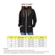 thumbnail image 4 of Sudadera con cremallera y cordón para mujer Chaqueta con cuello levantado y manga larga Ropa de abrigo con bolsillo para el trabajo Negro L, 4 of 4