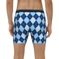 thumbnail image 4 of Disketp Blue Squares Men's Boxer Briefs Men’s Underwear Boxer Briefs for Men, 4 of 7