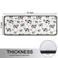 thumbnail image 5 of Kitchen Rugs Sets Of 2,White Cow Milk Cow Pattern Anti Fatigue Kitchen Mat Rugs Non Slip Washable,Decorative Kitchen Floor Mats for Kitchen,Sink,Laundry,17"x47"+17"x47", 5 of 5