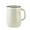 Ivory, variant on Water Jug Enameled Steel Jug 84.5 fl oz Saxony Enamelware Jug with Handle Serving Kitchen Jug